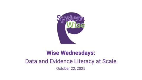 Wise Wednesdays October 22, 2025